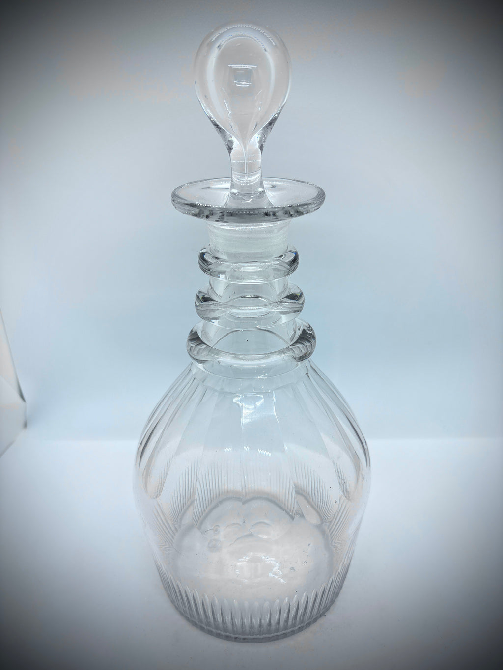 19th Century Crystal Decanter circa 1830-1850.