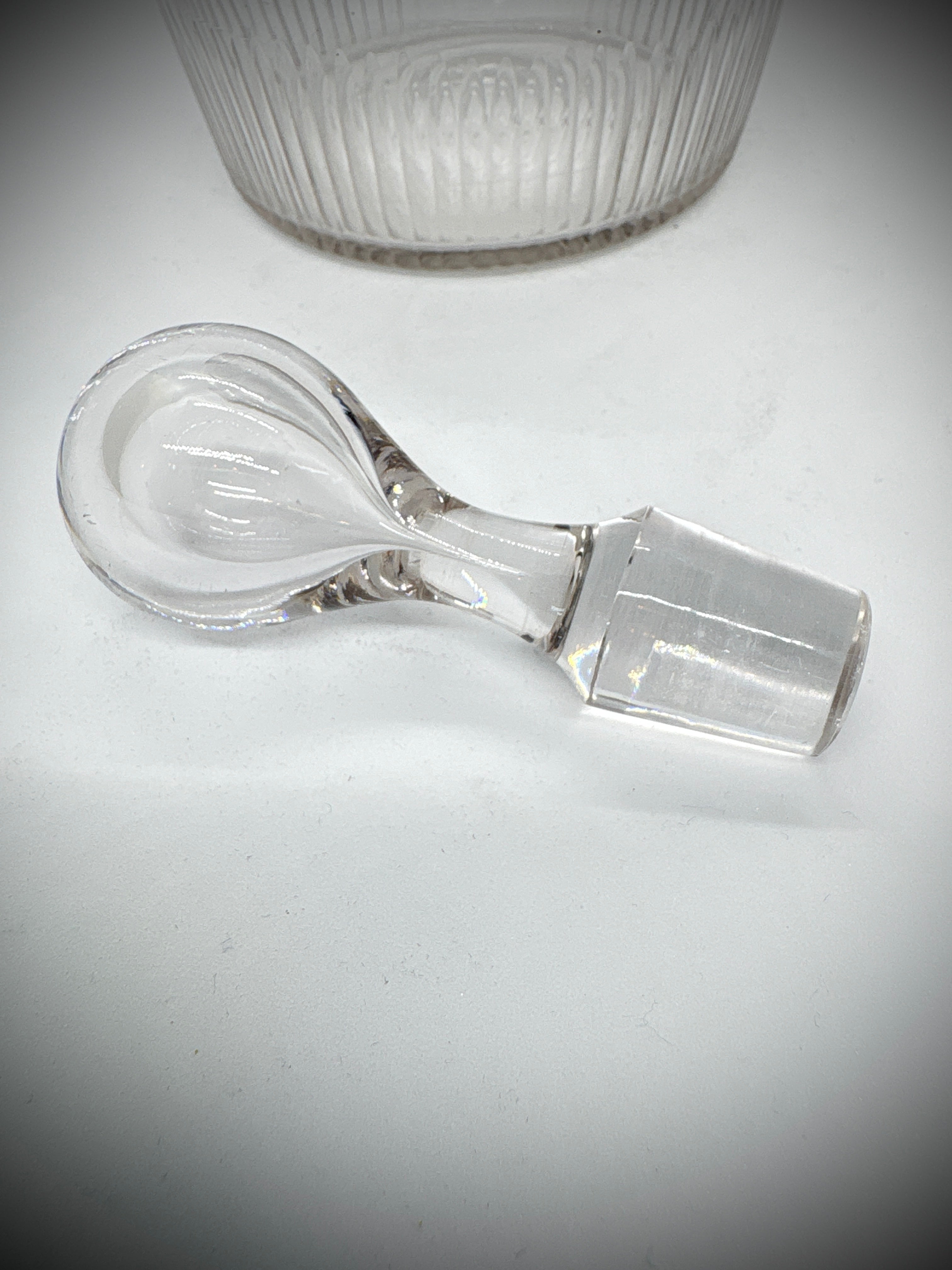 19th Century Crystal Decanter circa 1830-1850.