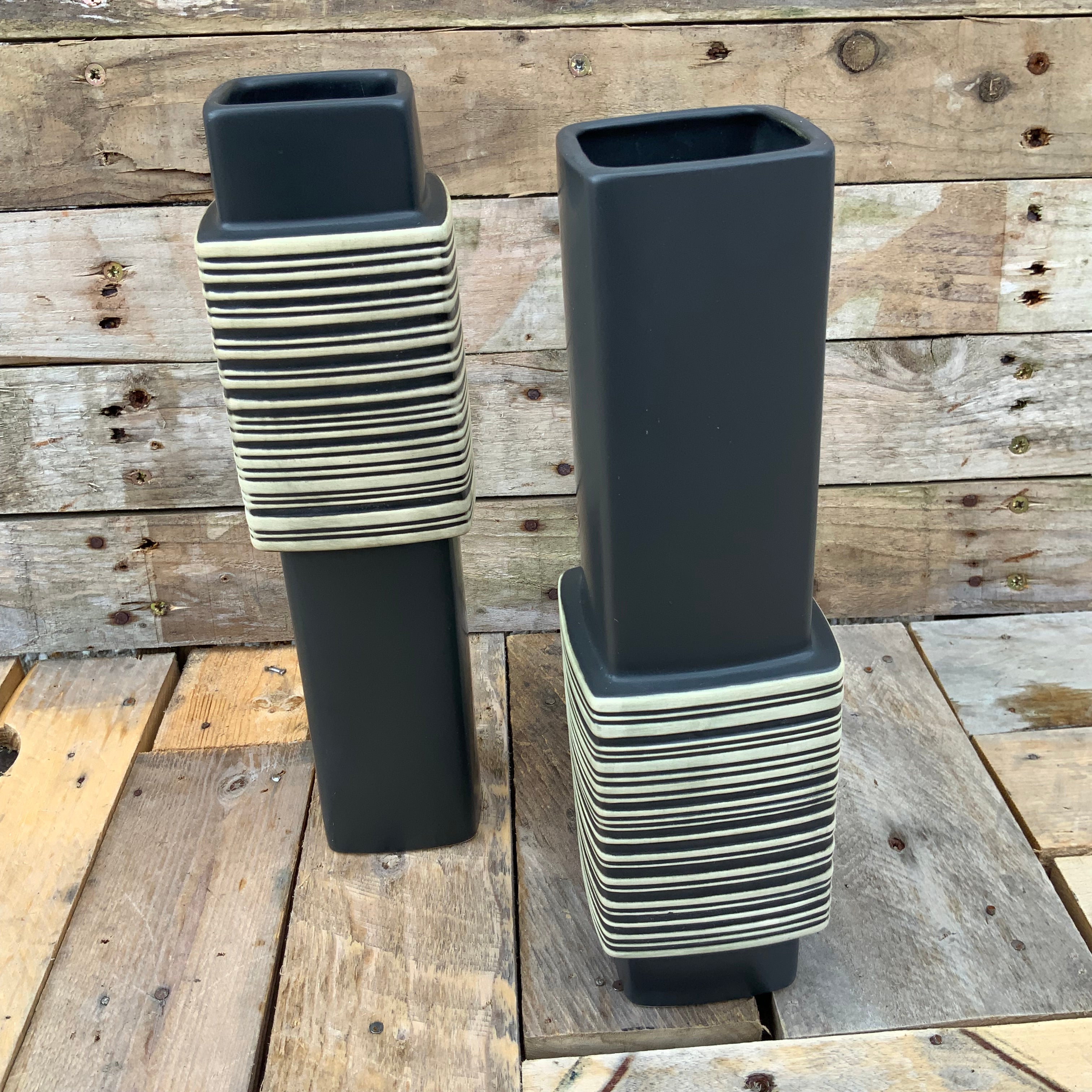 Scabetti Bar Code Vase designed by Dominic Bromley 2001