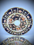 Pair of Royal Crown Derby cabinet plates, Imari pattern #2451.