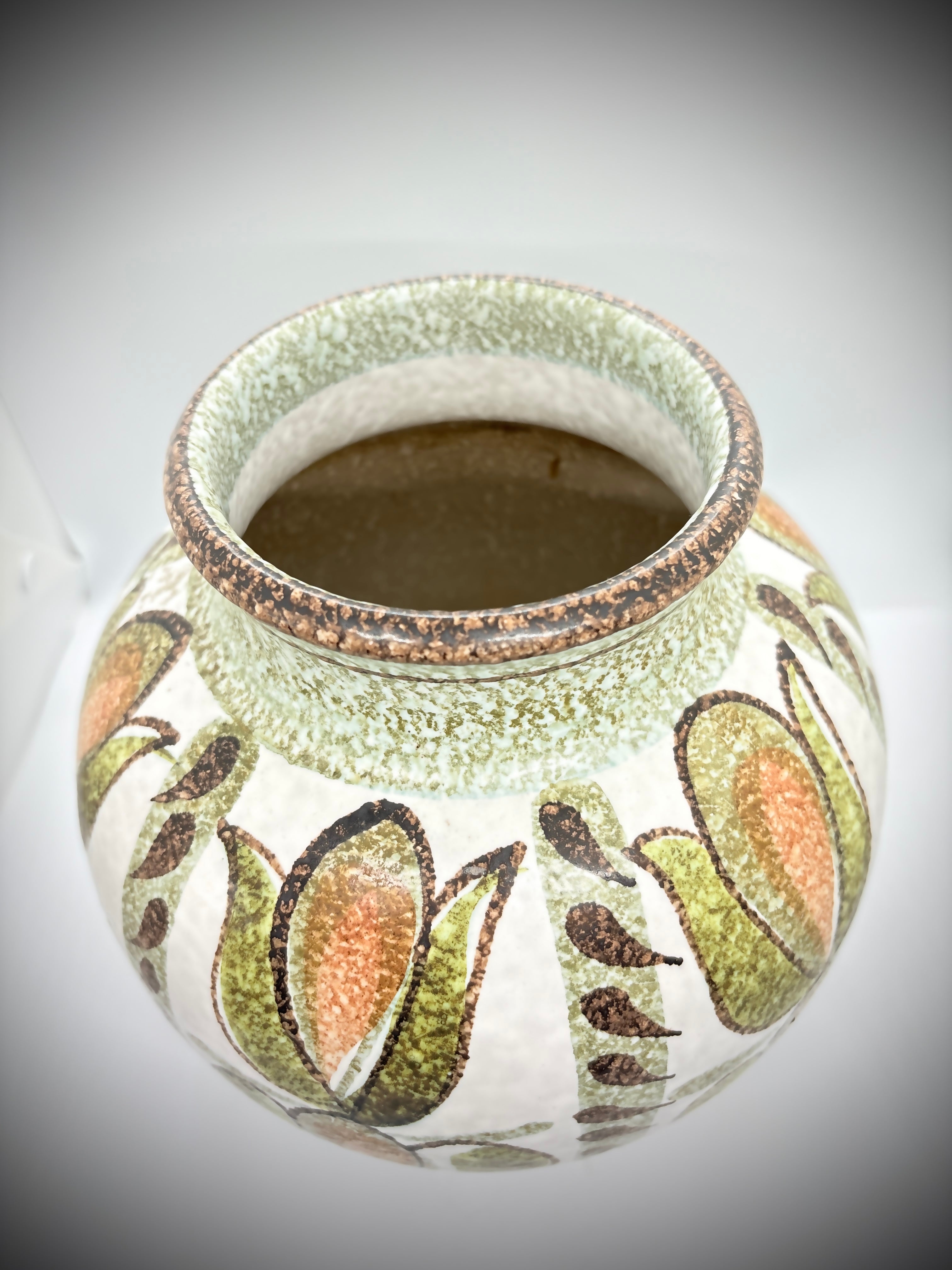 Denby Stoneware Vase 1950s-70s Glyn Colledge