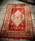 Afghan Super Kazak Hand Knotted Wool Rug.