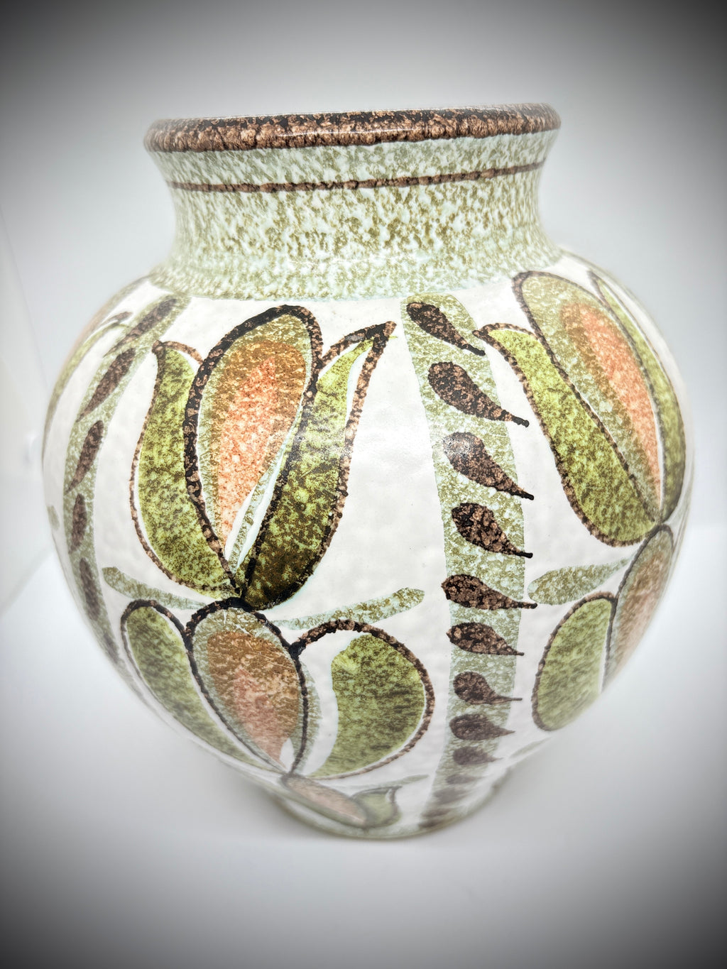 Denby Stoneware Vase 1950s-70s Glyn Colledge