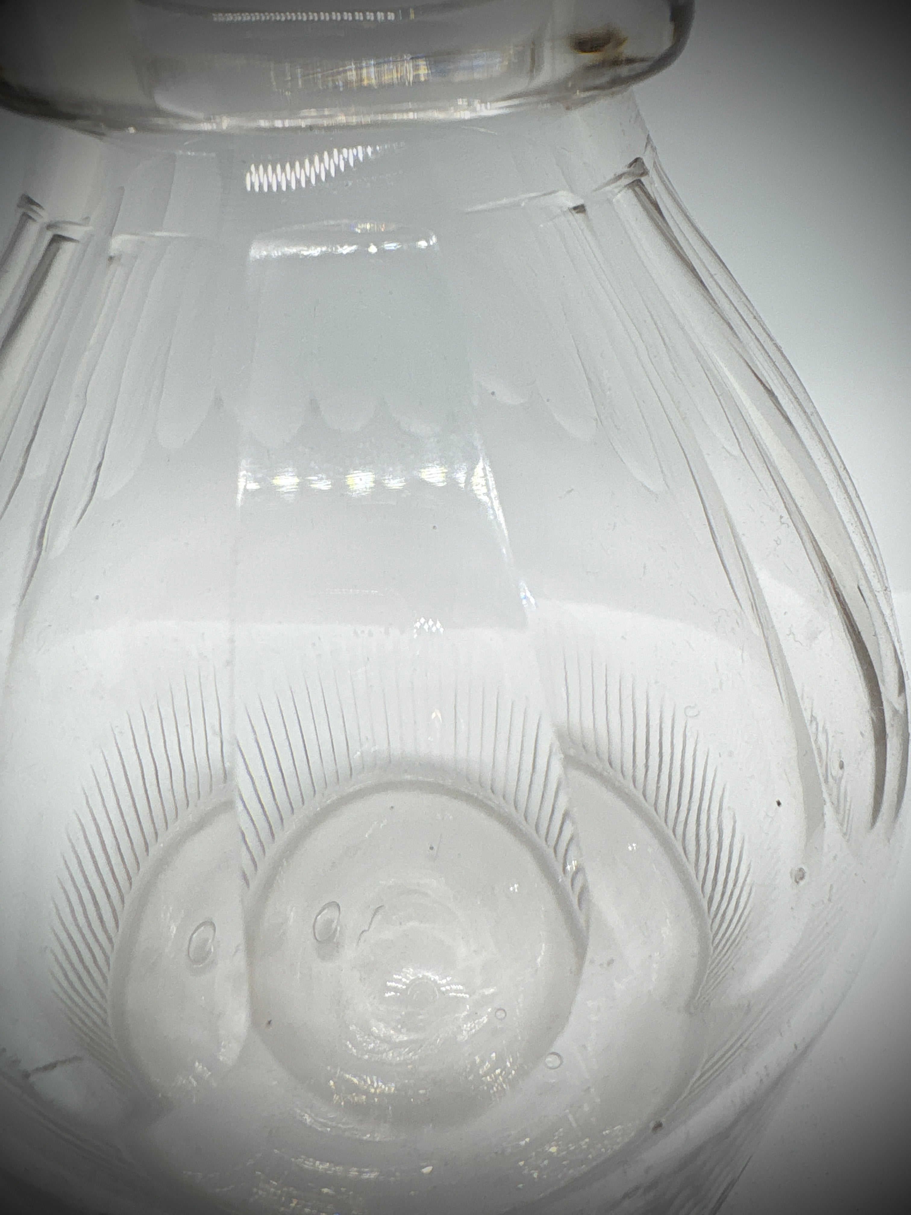 19th Century Crystal Decanter circa 1830-1850.