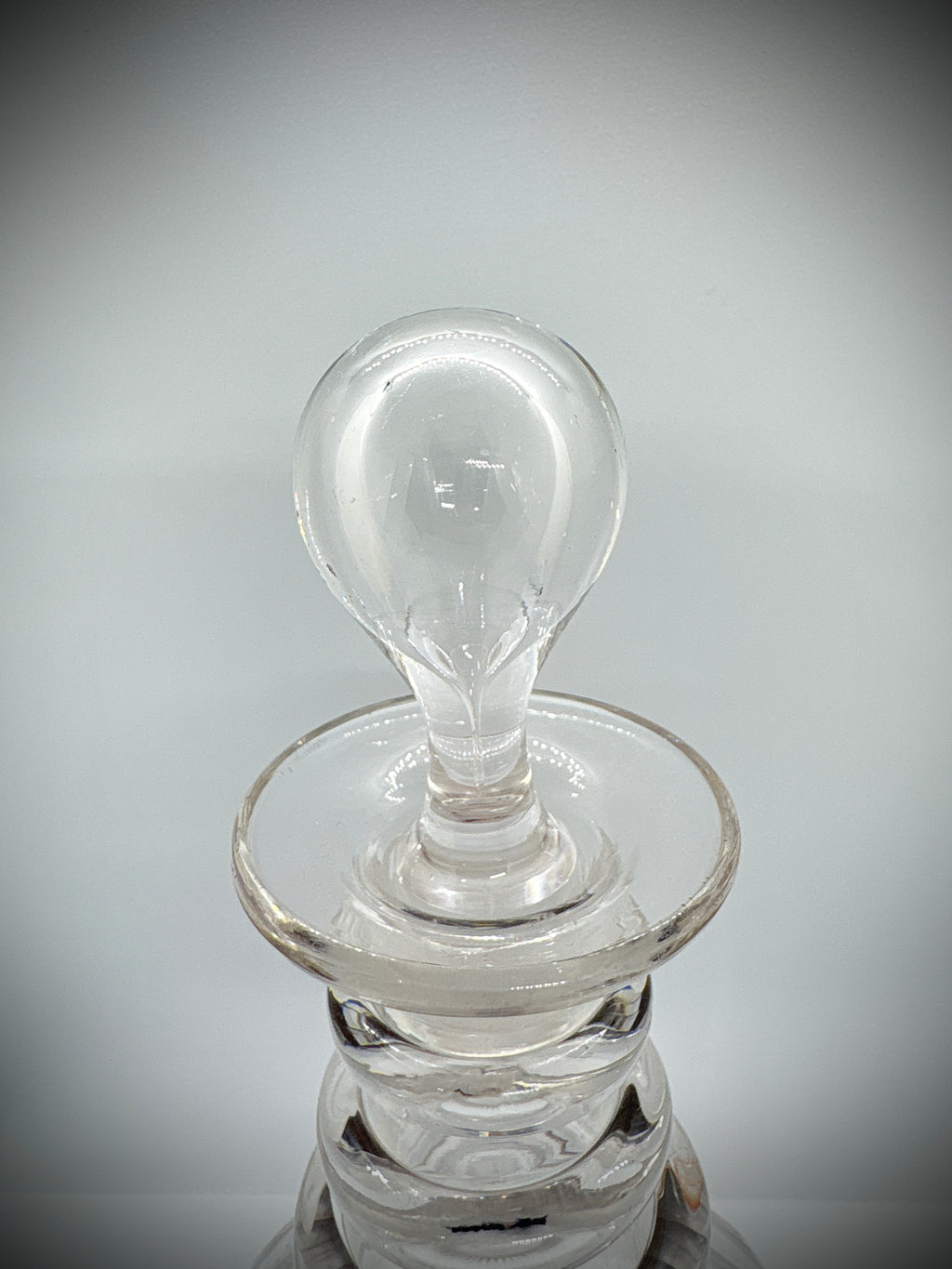 19th Century Crystal Decanter circa 1830-1850.
