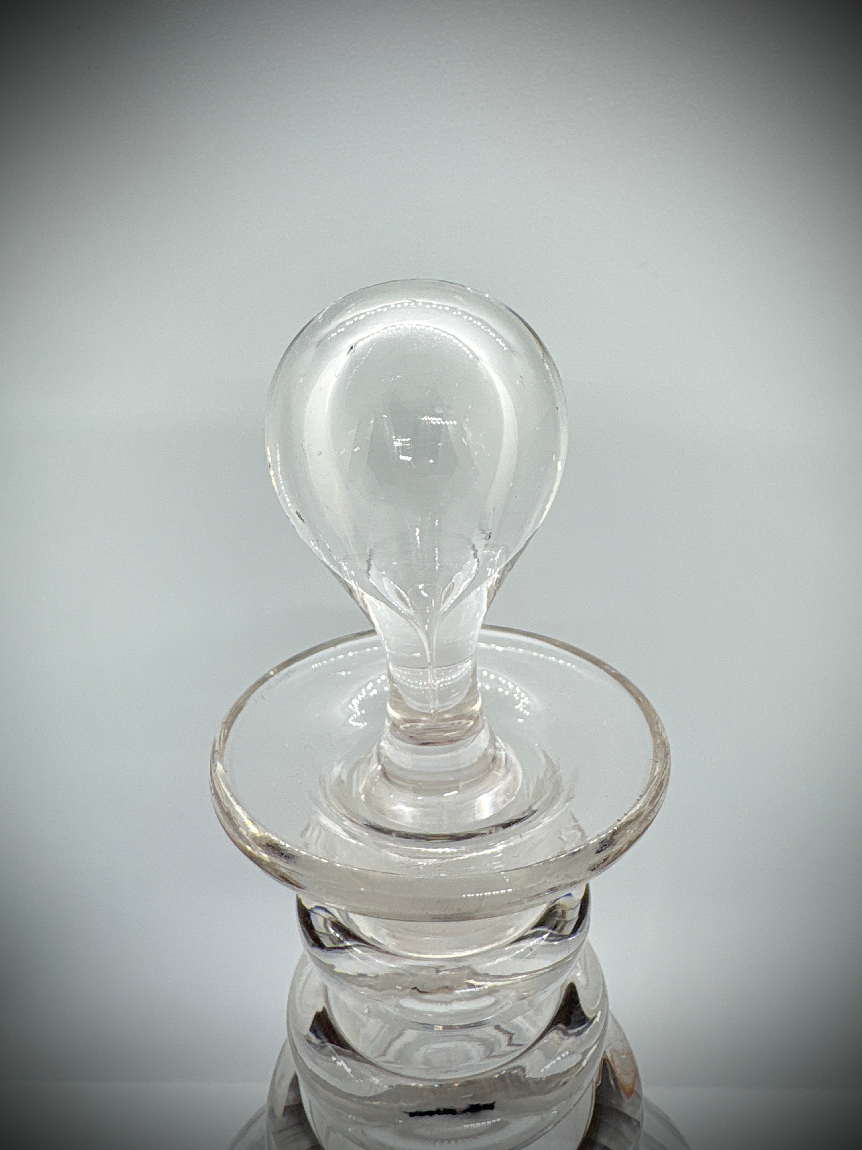 19th Century Crystal Decanter circa 1830-1850.