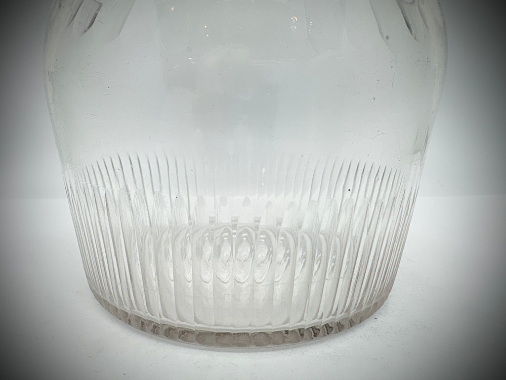 19th Century Crystal Decanter circa 1830-1850.