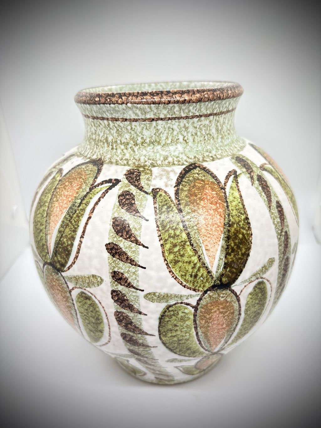 Denby Stoneware Vase 1950s-70s Glyn Colledge