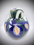 Beautifully glazed Ginger jar.
