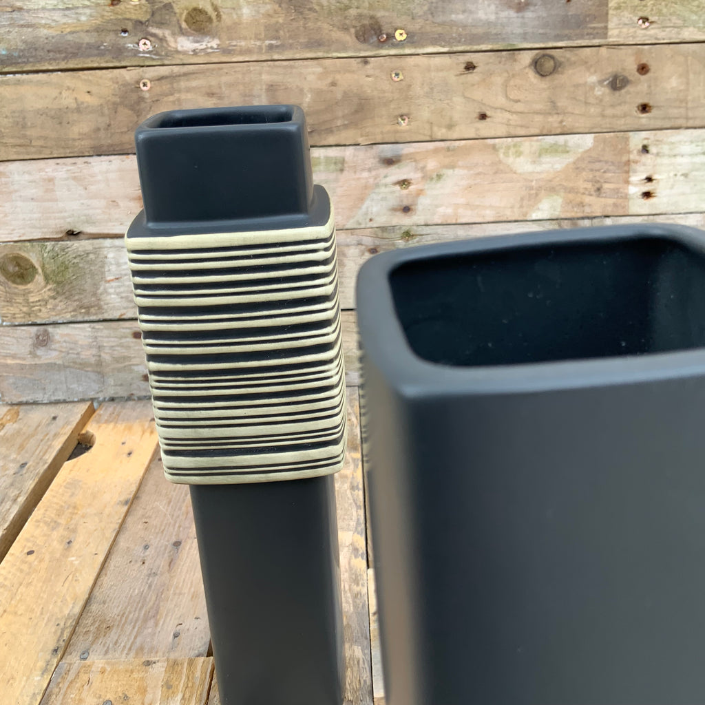 Scabetti Bar Code Vase designed by Dominic Bromley 2001