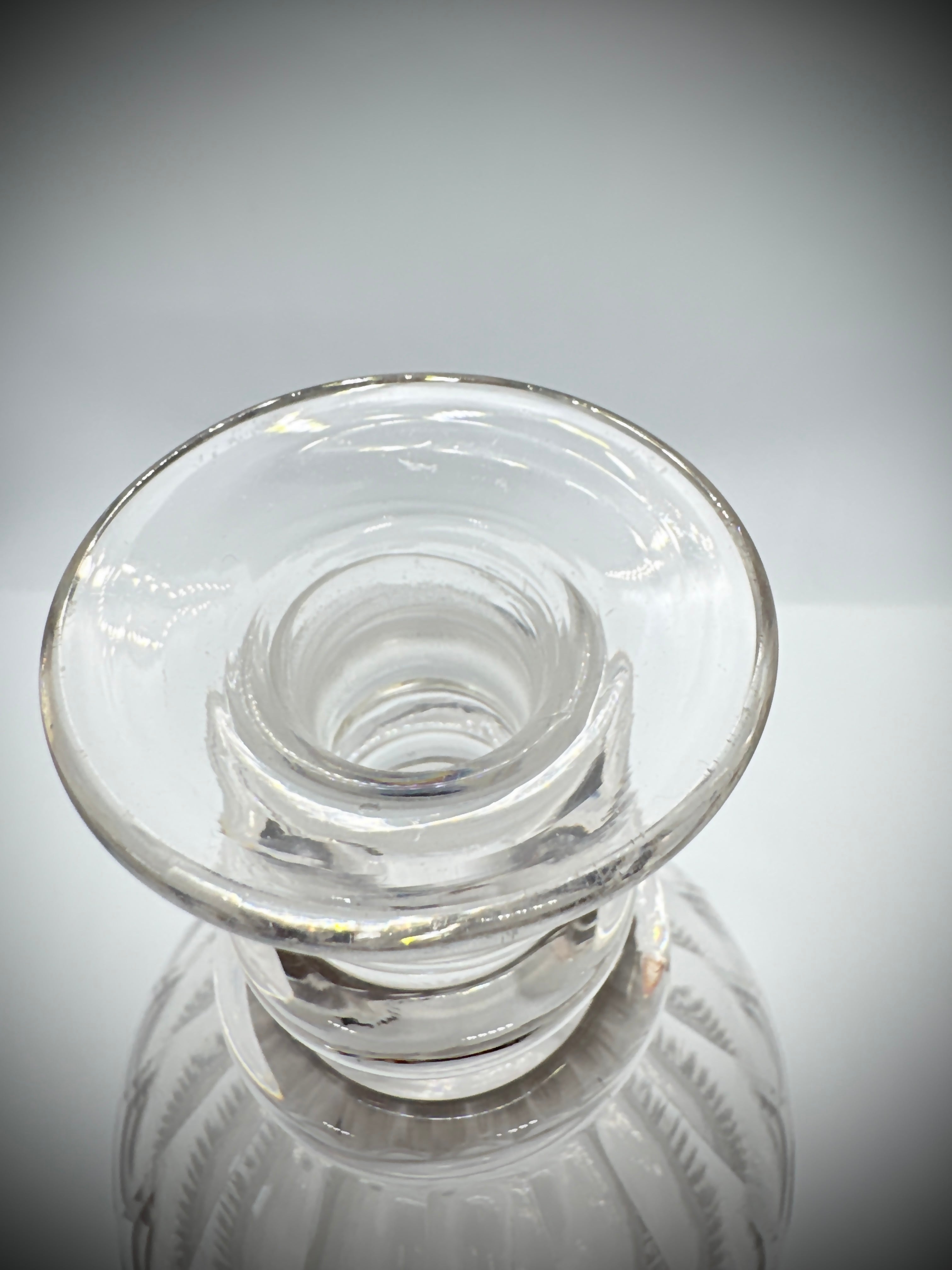 19th Century Crystal Decanter circa 1830-1850.