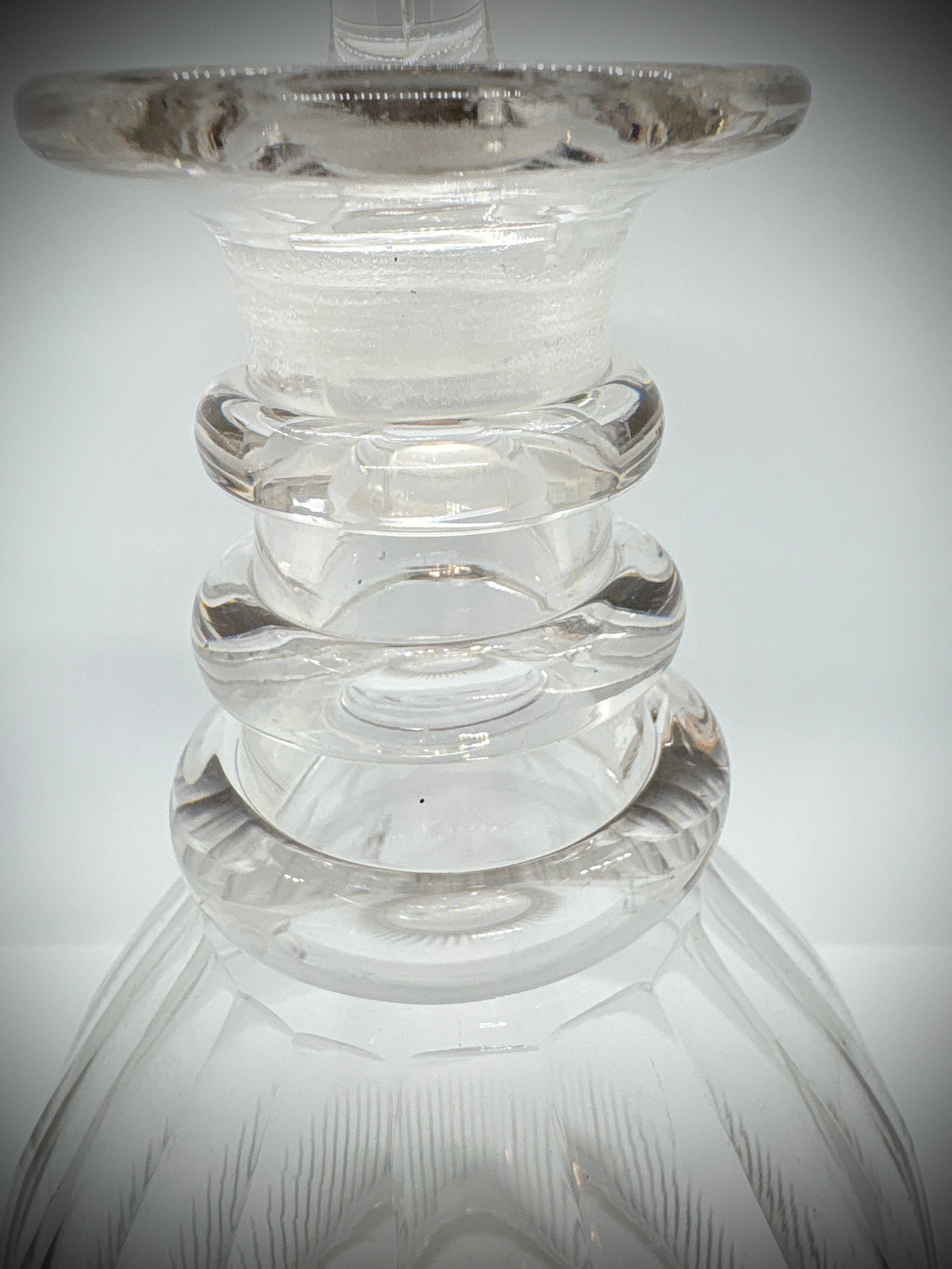 19th Century Crystal Decanter circa 1830-1850.
