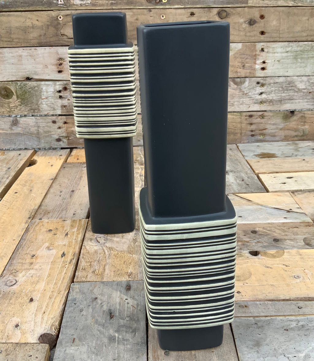 Scabetti Bar Code Vase designed by Dominic Bromley 2001