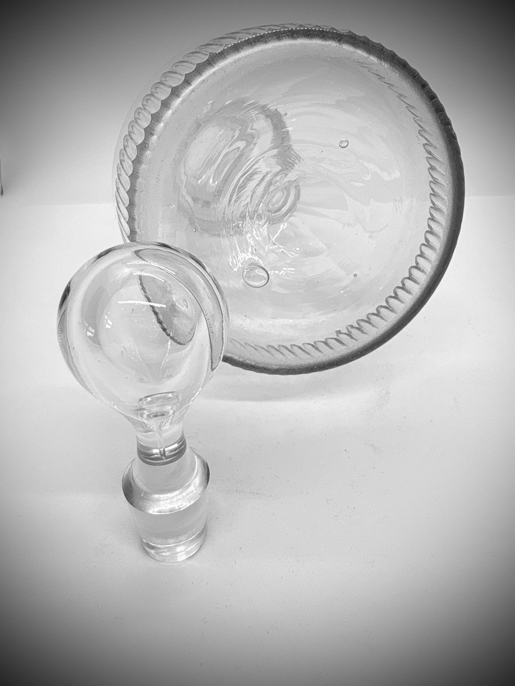 19th Century Crystal Decanter circa 1830-1850.