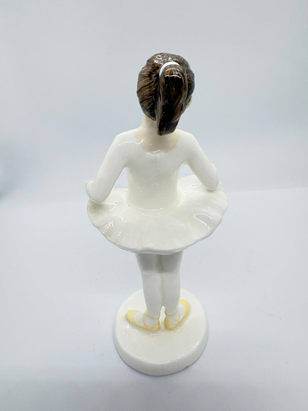 Three Royal Doulton Ballet figures, Ballet Class , little Ballerina,& Ballet Shoes dated 1995-92 & 92.