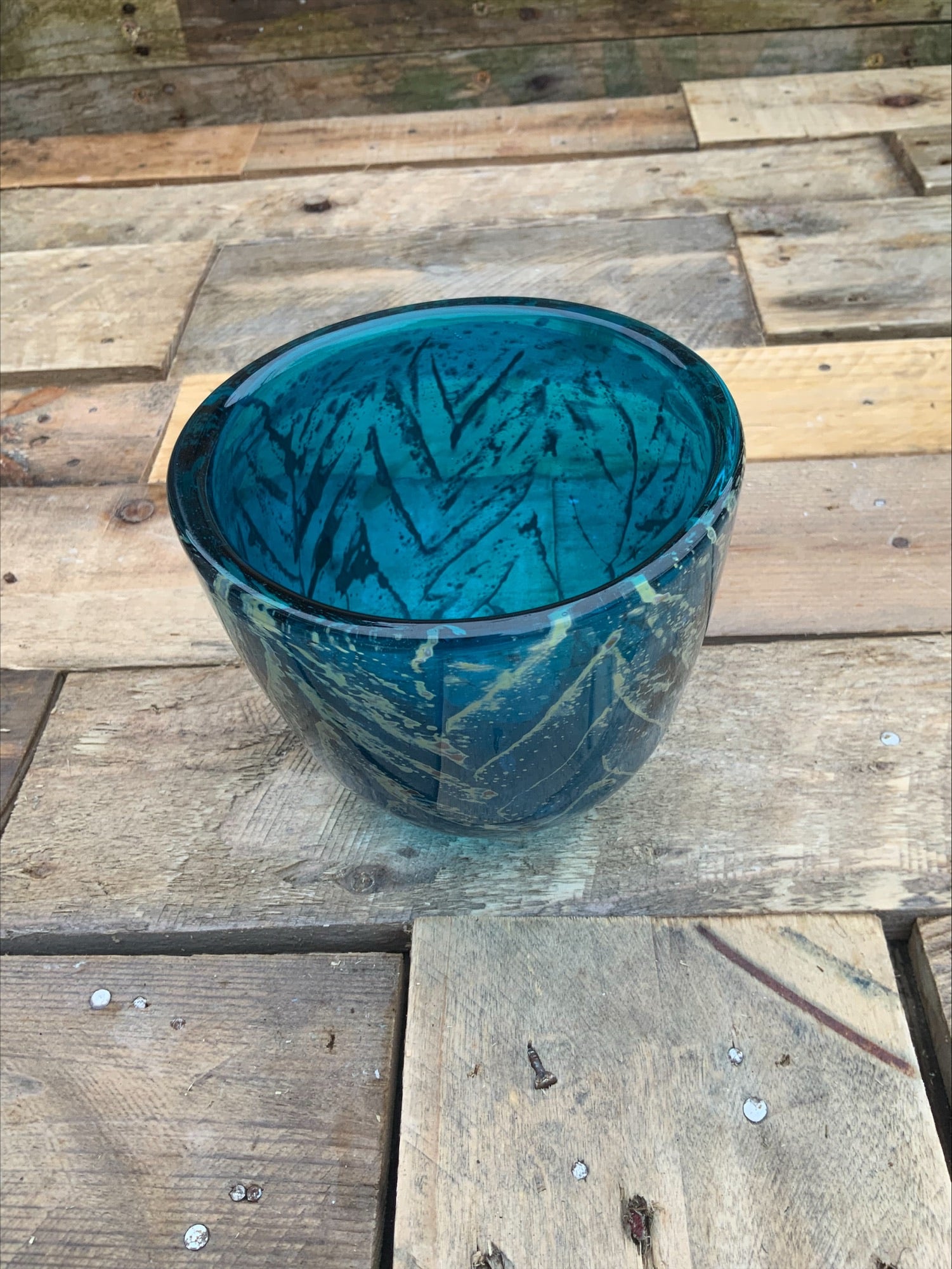 Mdina Glass Mid-Century Bowl – Eric Dobson Design, c.1970–80