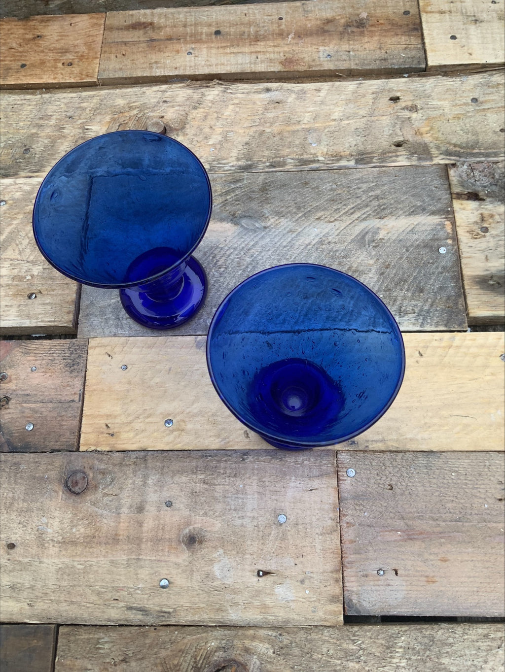 Clutha Glass Drinking Vessels – Dr Christopher Dresser, James Couper & Sons (Pair, 1888–1896)