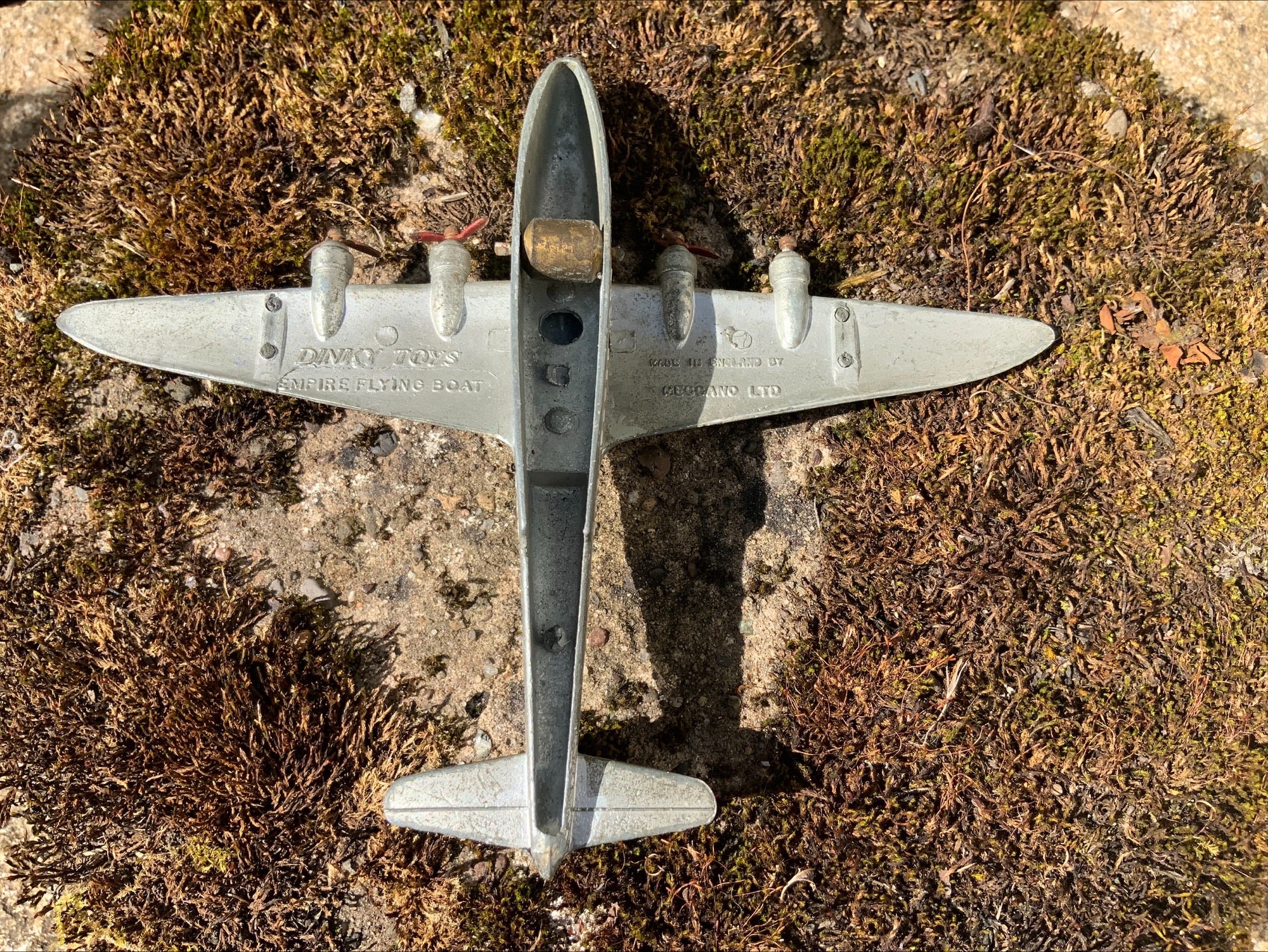Dinky Meccano Die-Cast Aeroplanes – Armstrong Whitworth Airliner & Empire Flying Boat (Pair, 1950–60s)