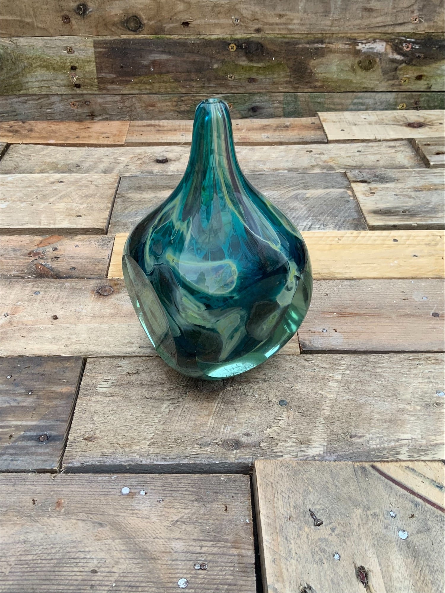 Mdina Glass Bud Vase – Eric Dobson Design, 1972