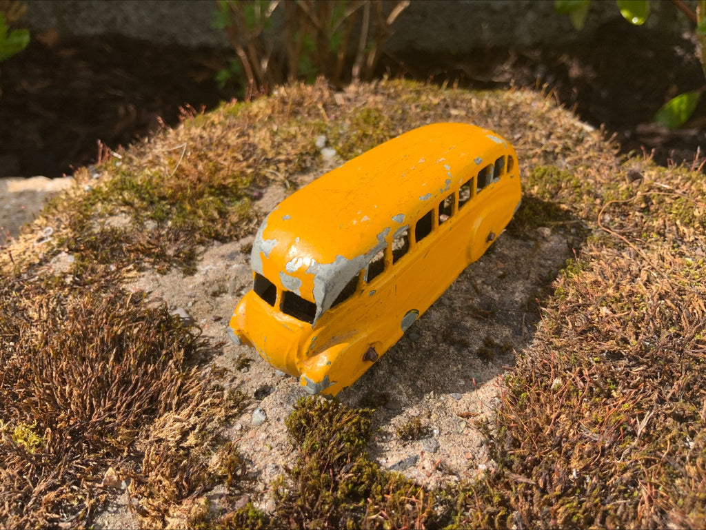 Dinky Meccano Vintage Die-Cast Bus Models – Set of Three (1950–60s, Unrestored)