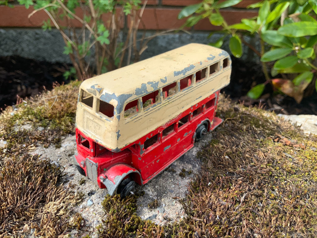 Dinky Meccano Vintage Die-Cast Bus Models – Set of Three (1950–60s, Unrestored)