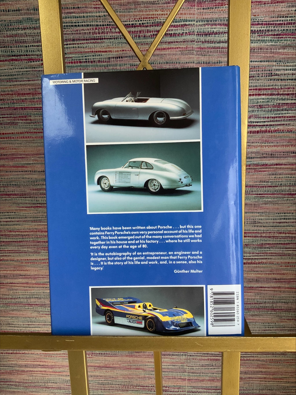 Cars Are My Life by Ferry Porsche – First Edition (1989)