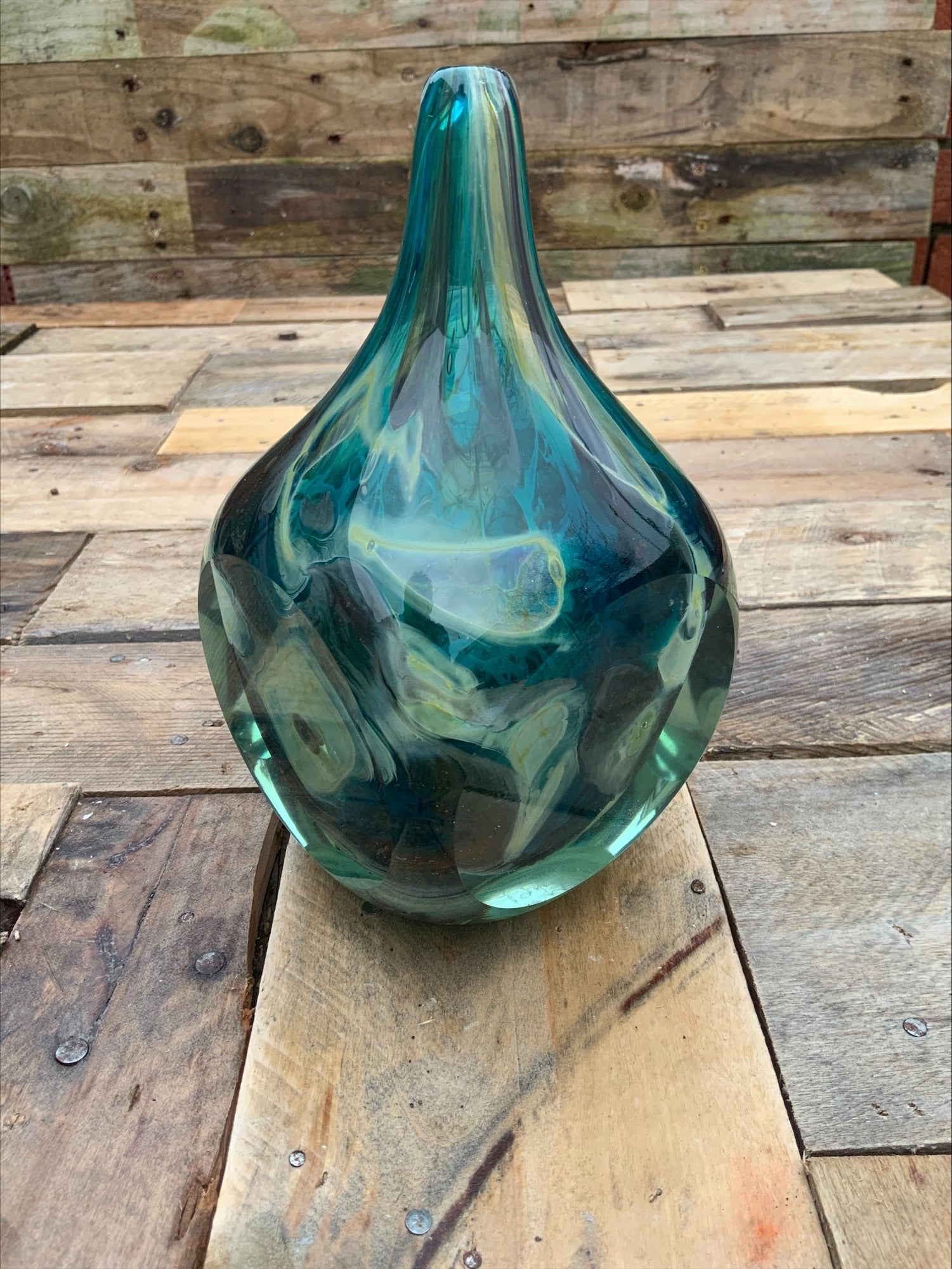 Mdina Glass Bud Vase – Eric Dobson Design, 1972