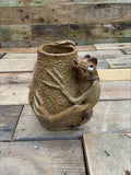 Blue Moon Pottery Stoneware Brush Pot/Vase – Toby King, c.1980–90