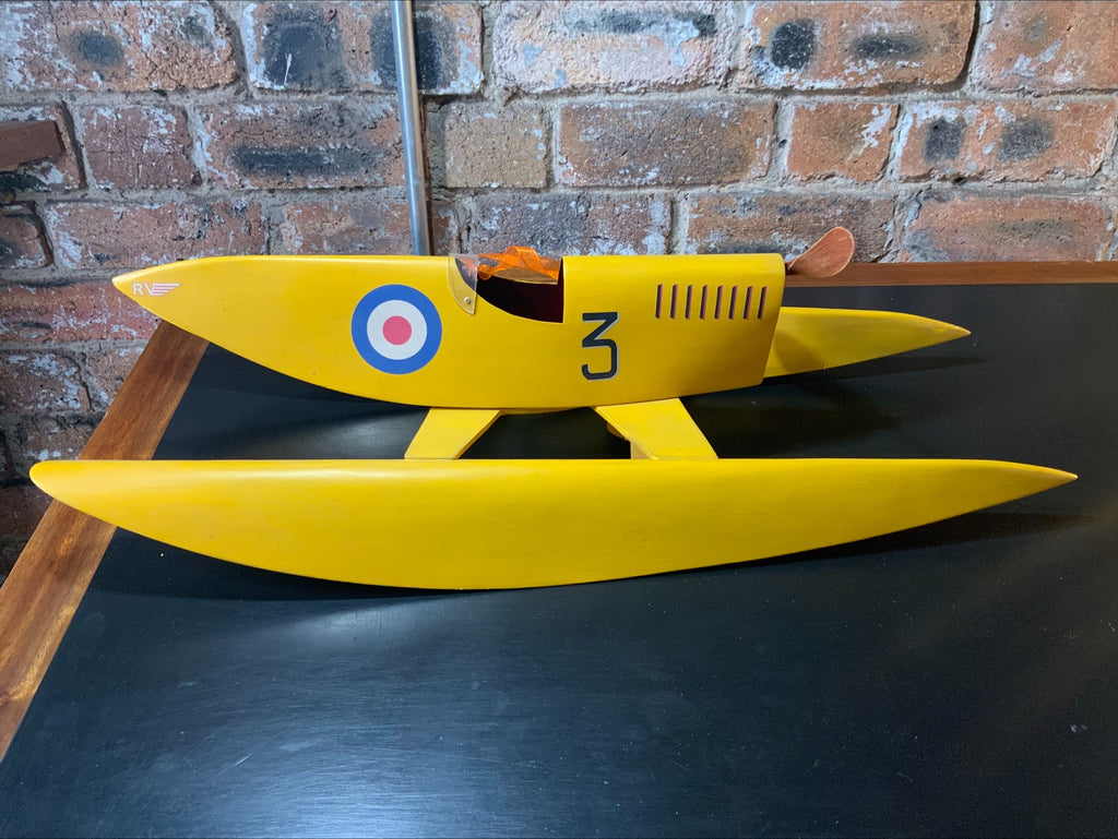 Macchi Castoldi 1920–30s Land-Speed Water Record Model – Hand-Built Wooden Vessel