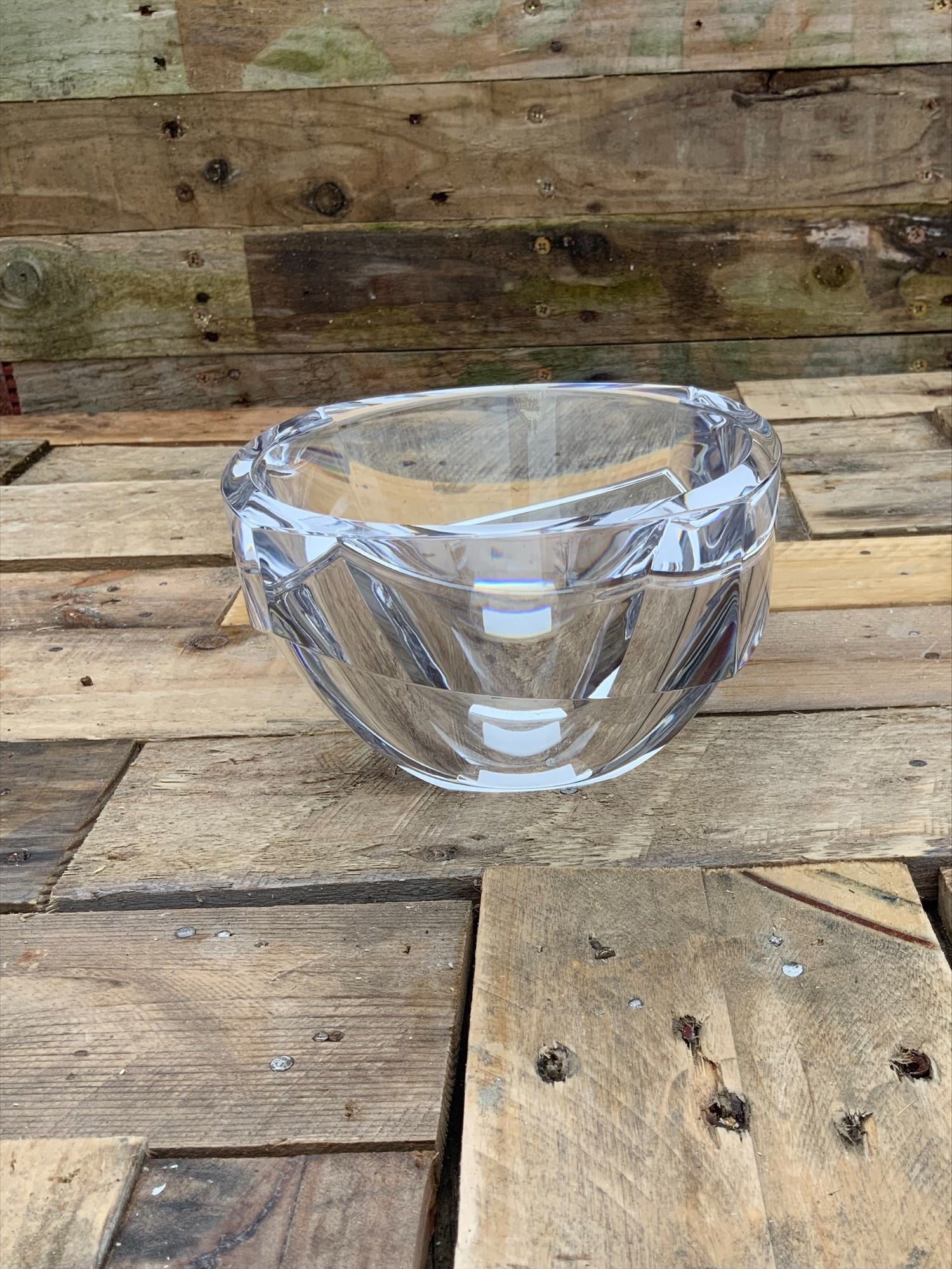 Orrefors Sweden Crystal Art Glass Bowl – Erika Lagerbielke Design