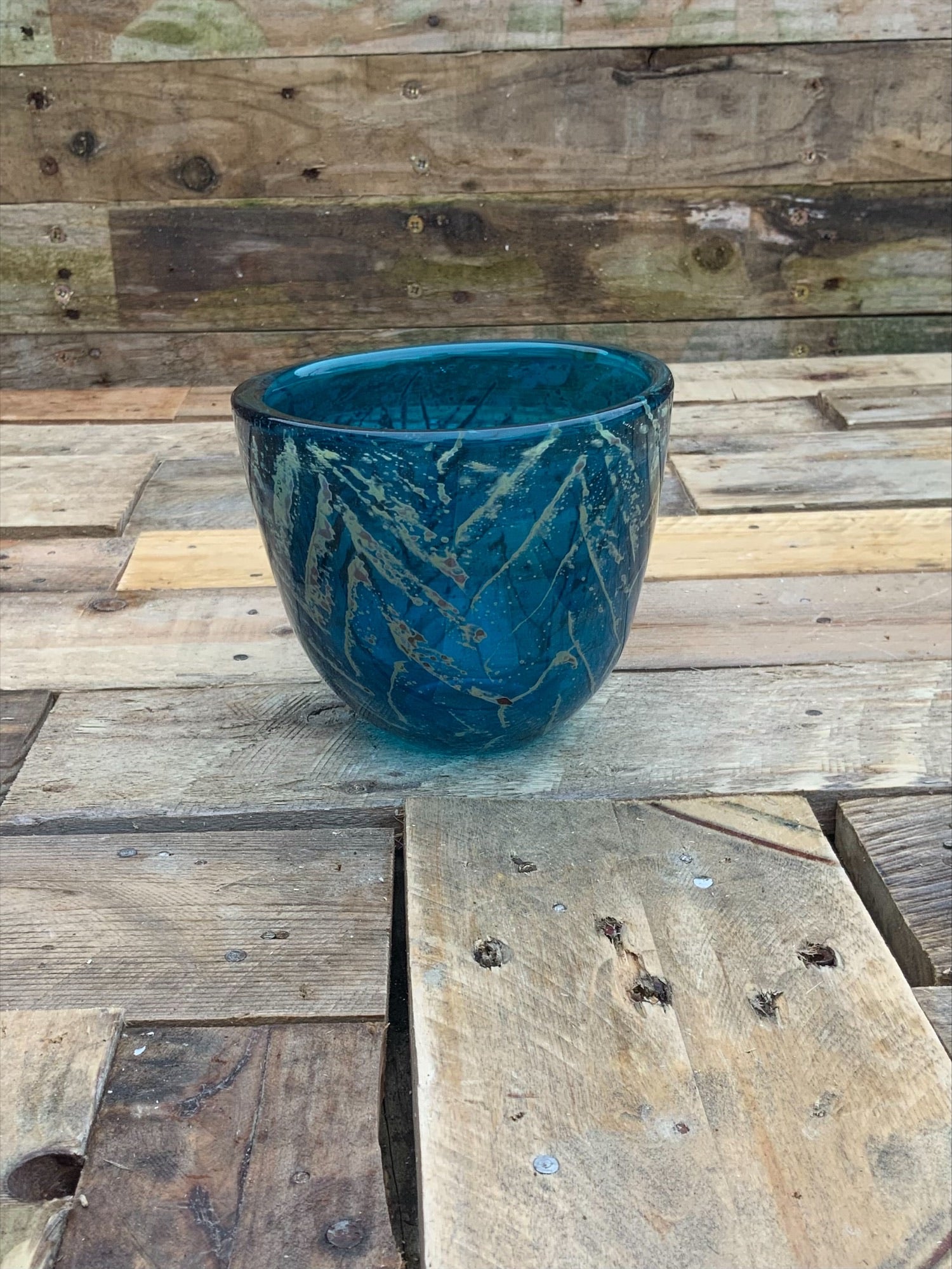 Mdina Glass Mid-Century Bowl – Eric Dobson Design, c.1970–80
