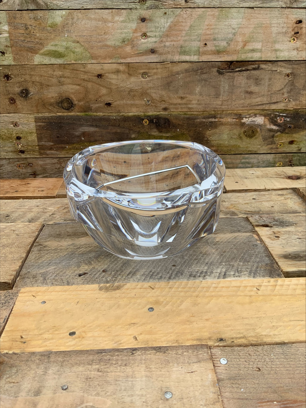 Orrefors Sweden Crystal Art Glass Bowl – Erika Lagerbielke Design