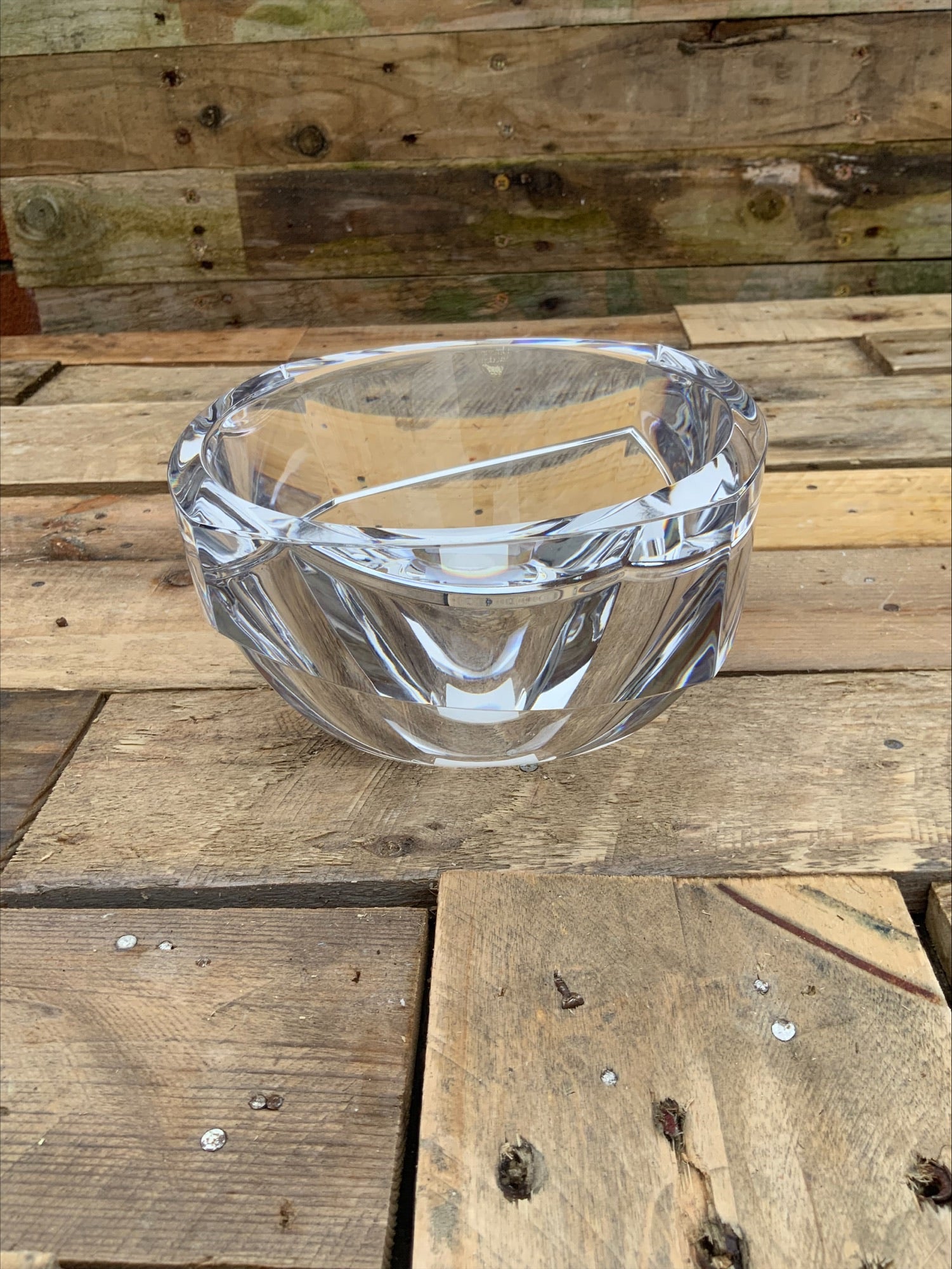 Orrefors Sweden Crystal Art Glass Bowl – Erika Lagerbielke Design