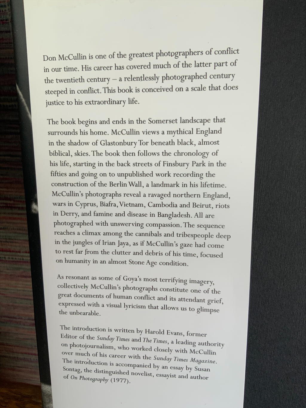 Don McCullin – 2001 First Edition Photography Collection